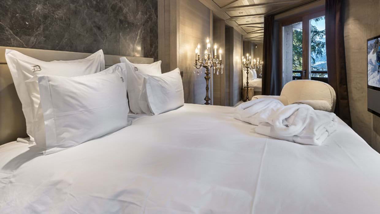 La Datcha Courchevel 1850 Luxury Ski Bedroom 2 img