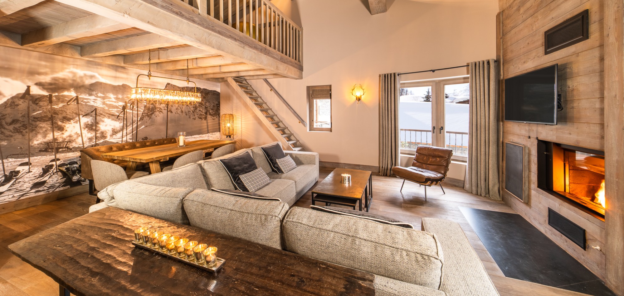 Loft 1 Aspen House Luxury Ski Chalets Val d'Isere Oxford Ski
