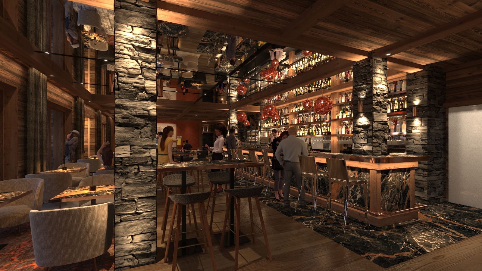 M Lodge & Spa Luxury Ski Hotel St Martin de Bellevile Oxford Ski