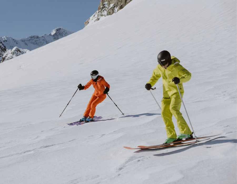 Skiwear with a Sugar Coating